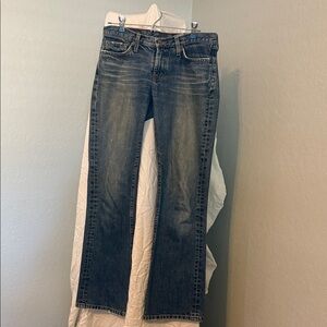 Lucky Brand Women's Straight Leg Jeans in Blue Denim